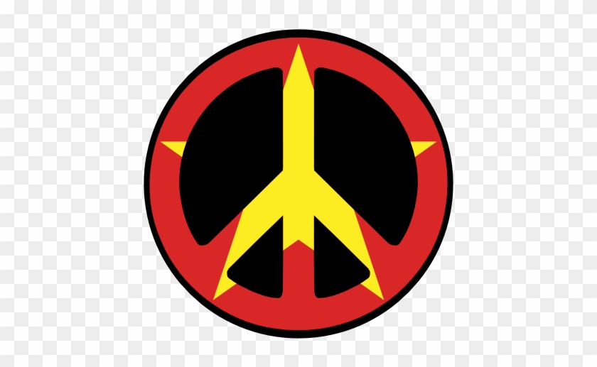Vietnam War Peace Symbols Clipart - Symbol #1328458
