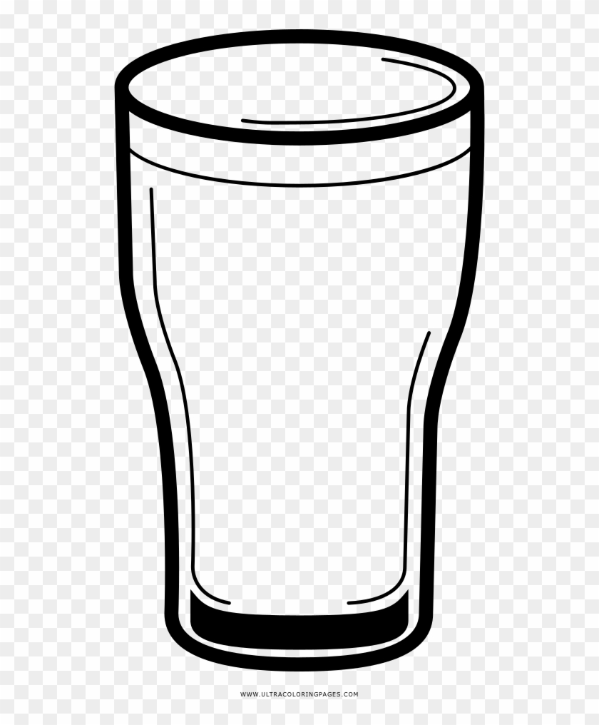 Pint Glass Beer Drawing Table-glass - Pint Glass Drawing #1328485