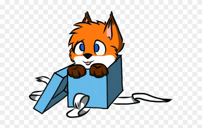 Cute Fox In A Box By Michaelbond007 - Fox #1328491