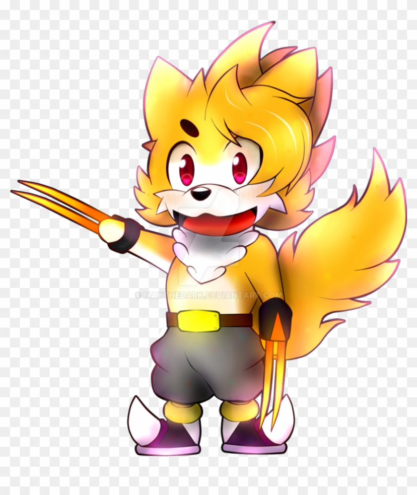 Max The Cute Fox - Cartoon #1328508