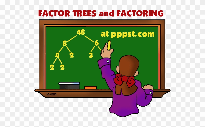 Factor Trees & Factoring Illustration - Math Shapes Clipart #1328667