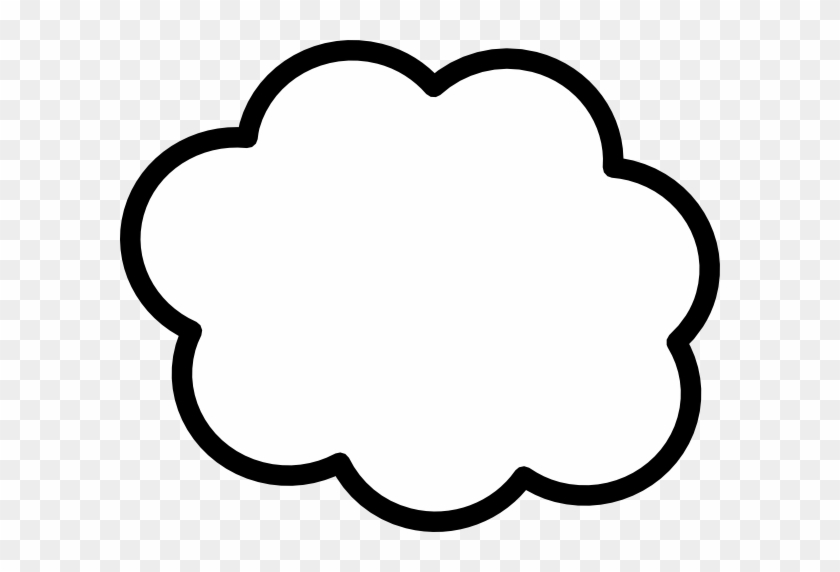 Cloud Clip Art At Clker - Cloud Plain #1328731