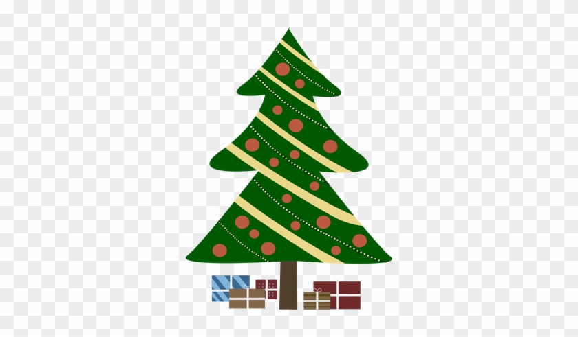 Xmas Tree Clipart 297 Free Christmas Clip Art Images - Christmas Tree Cartoon With Presents #1328742