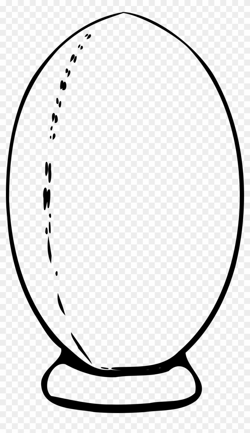 Rugby Ball Clipart Black And White - Rugby Ball Clipart #1328789