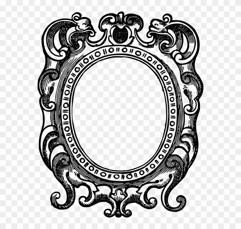 Free Image On Pixabay - Ornate Frame Vector Png #1328840