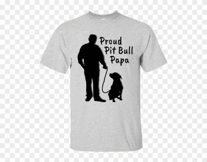 Proud Pit Bull Papa - T-shirt #1328909