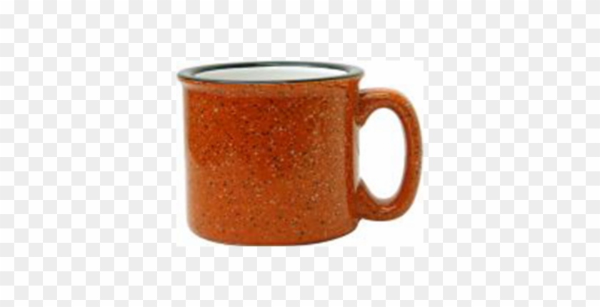 Campfire Mug - Custom 15 Oz. Campfire 2 Tone Mug (terra Cotta/ White), #1329036