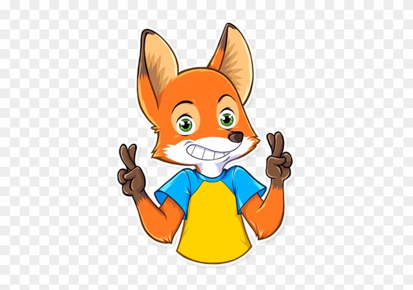 Whiskers Telegram Sticker Ferdinand Fox Clip Art - Mammal #1329040