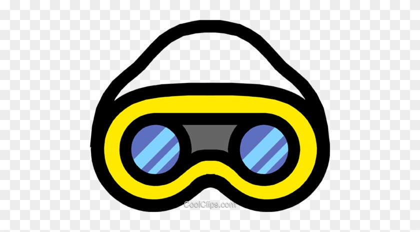 Safety Goggles Royalty Free Vector Clip Art Illustration - Safety Goggles Royalty Free Vector Clip Art Illustration #1329125