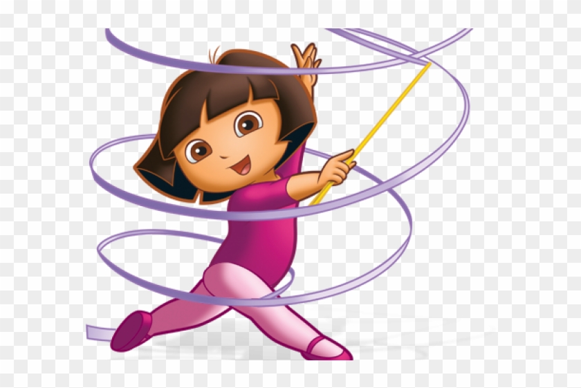 Gymnast Clipart Olympics Gymnastics - Rhythmic Gymnastics Animation #1329163