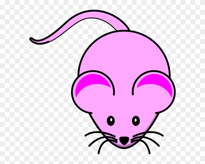 Computer Mouse Clipart Pink - Pink Mouse Clipart #1329193