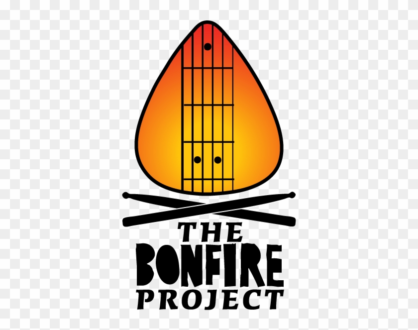 Using The Shape Of A Pick To Create The Flame I Then - Graphic Design #1329218