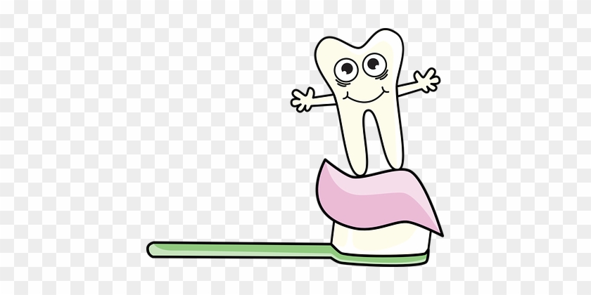 Tooth Brush Hygiene Paste Bathroom Dentist - Tooth #1329320
