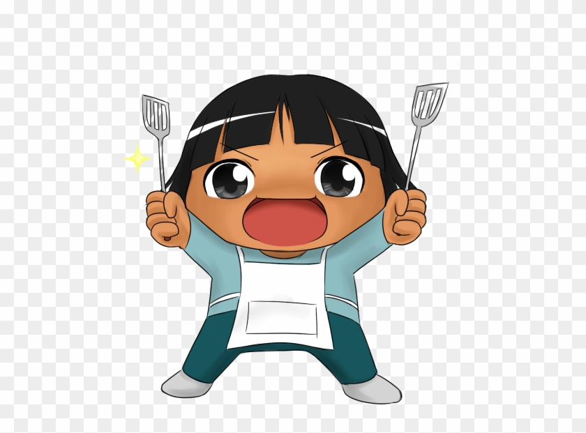 Big Mama Chef By Daflique - Cartoon #1329340