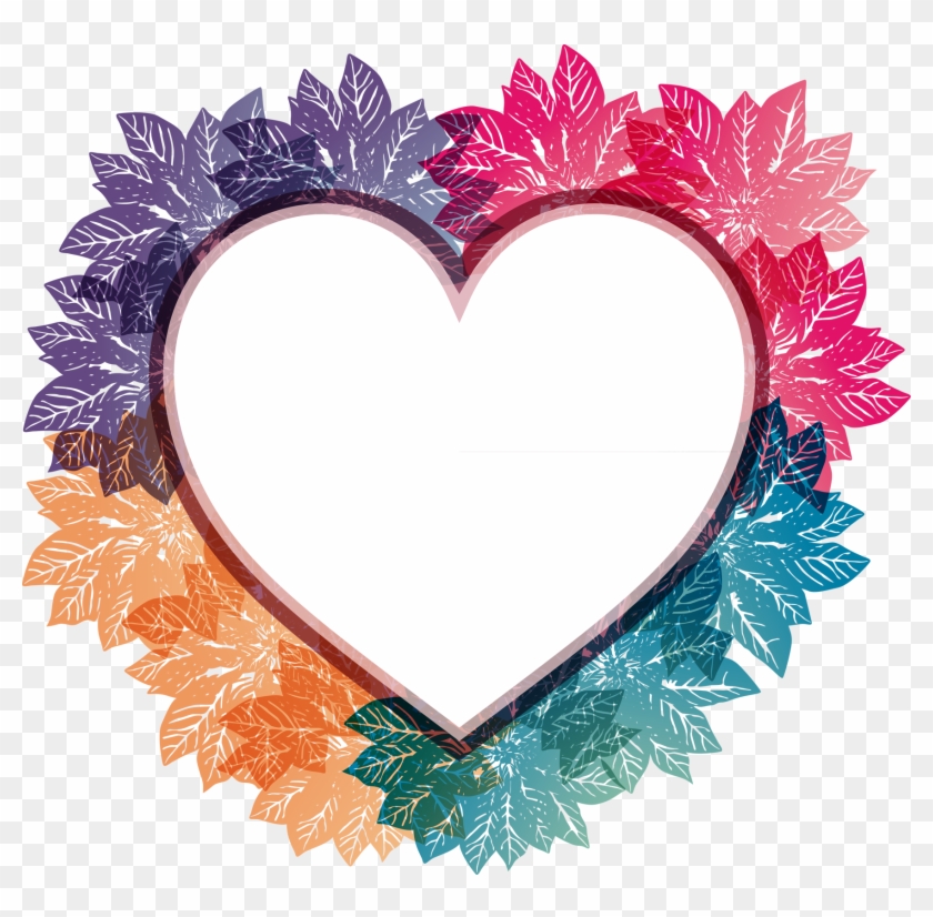 Picture Frame Heart Clip Art - Heart Frame #1329367