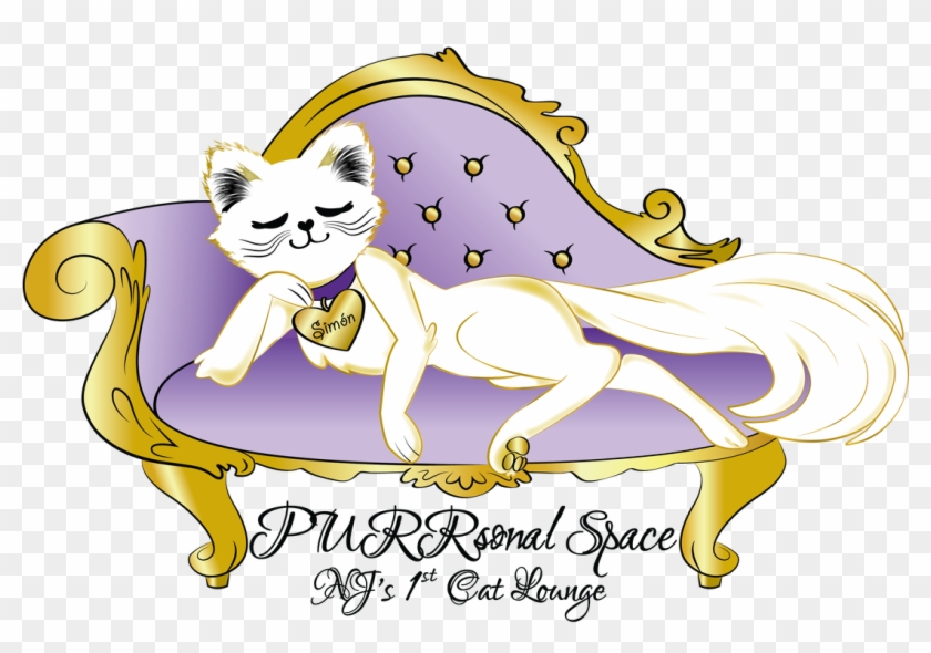 Final Logo For "purrsonal Space" Cat Lounge In Palmyra, - Purrsonal Space - Sj's 1st Cat Lounge #1329368