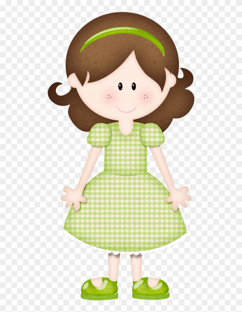 Clipart Of A Cute Girl - Festa Minus #1329370