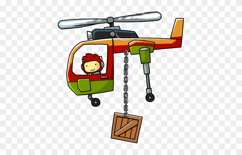 Helicopter Clipart Air Vehicle - Scribblenauts Remix All Item #1329387