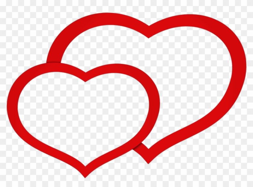 Double Heart Clip Art - Heart #1329400