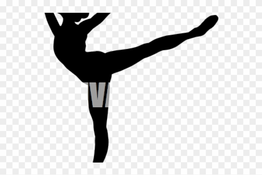 Dancer Clipart Dancing - Ballet Dancer Silhouette #1329401