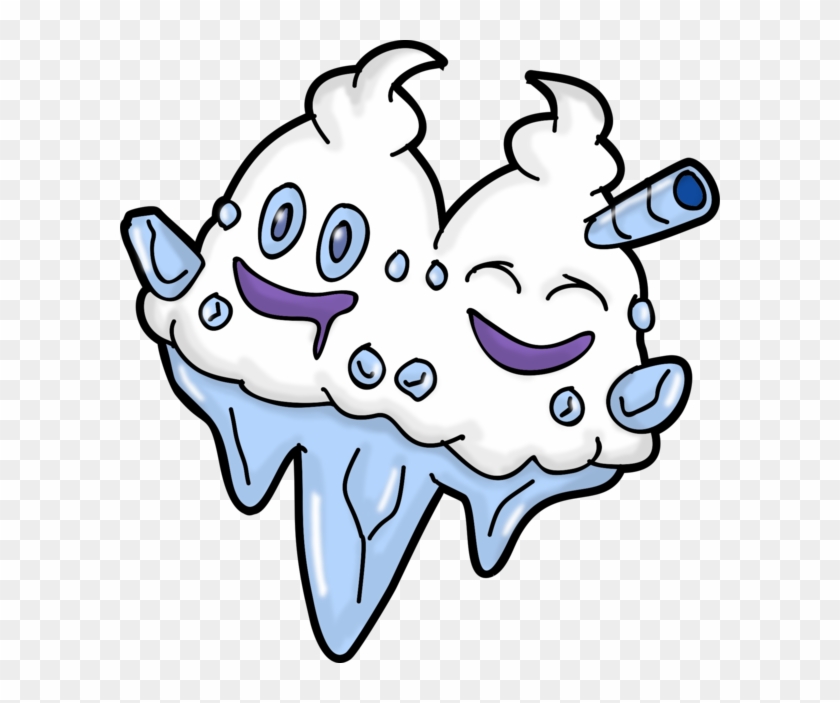 Don't Forget The Double Scoop Ice Cream - Vanilluxe Pokemon Png #1329435