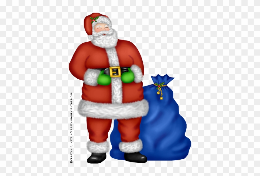 Santa Claus W Toy Bag - Santa Claus #1329486