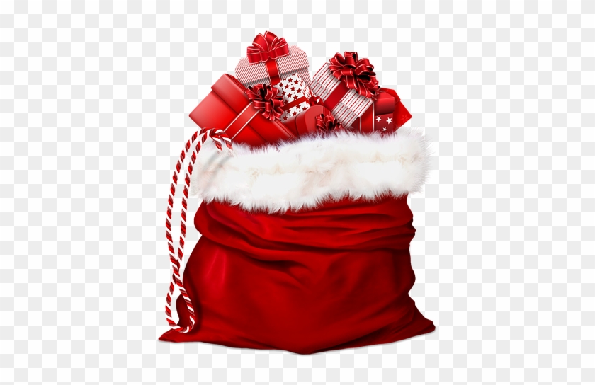 Free Photo Red Christmas Santa Claus Bag Christmas - Santa Claus Bag #1329501