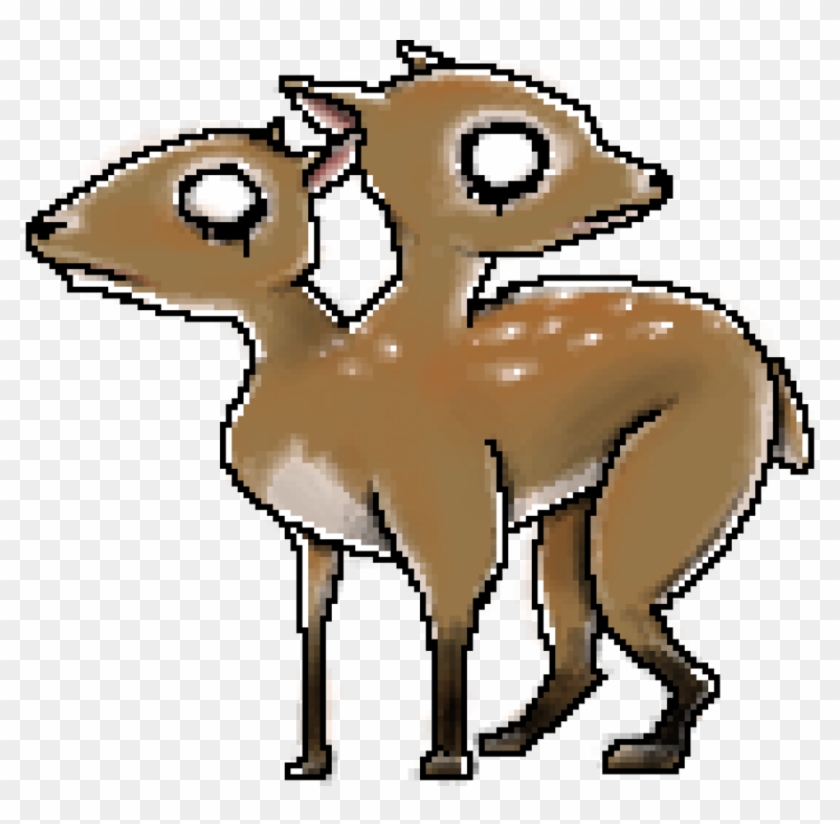 Two Headed Deer By Xmacabremonsterx-d5dwnkj - Dave Hansan #1329502