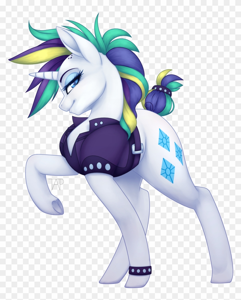 Pony Rarity Princess Luna Horse Mammal Vertebrate Horse - Punk Rarity Anthro #1329512