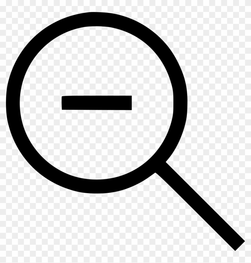 Magnify Minus Comments - Search Icon Small Png #1329530