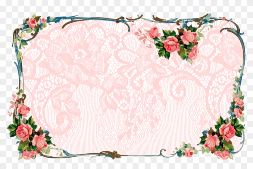 Victorian Roses Clipart Victorian Rose Borders Clipart - Victorian Rose Border #1329571