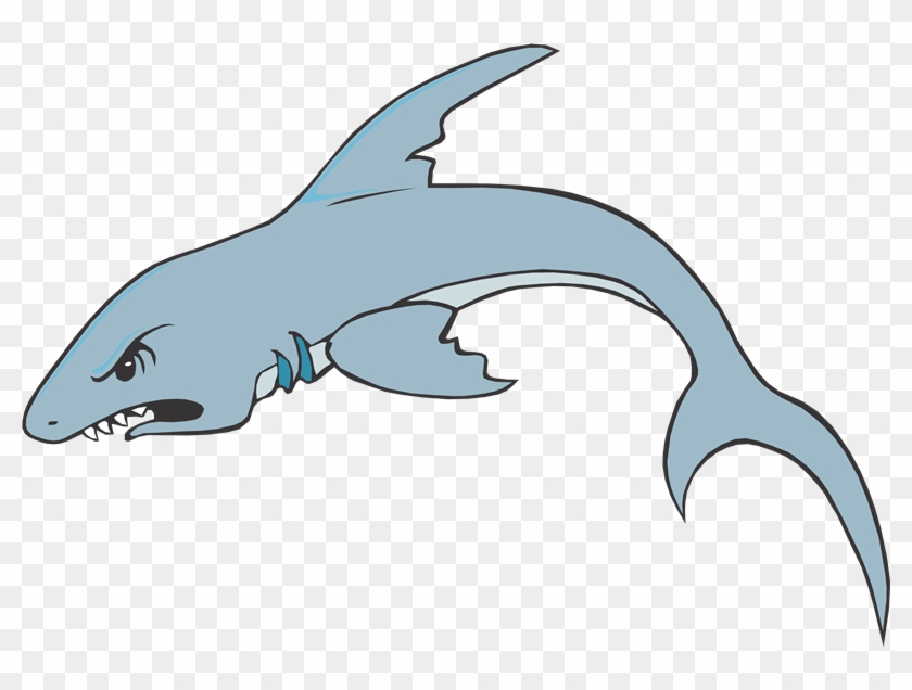 Requiem Sharks Fish Clip Art - Hiu Cartoon #1329616