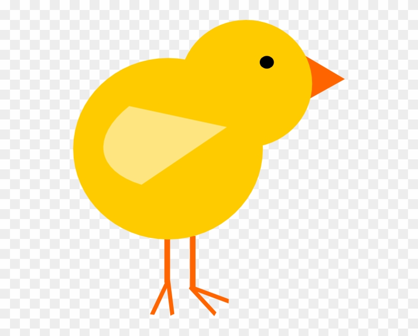 Yellow Baby Chick Clip Art At Clker Com Vector Clip - Old World Flycatcher #1329633