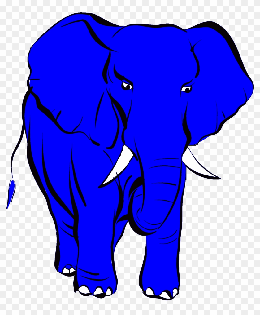 Blue Elefant Logo Full Size - Grey #1329654