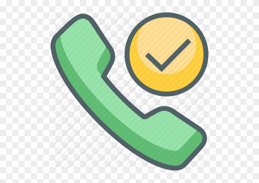 Green Tick Clipart Phone Call - Oh Noes Emoticon #1329687