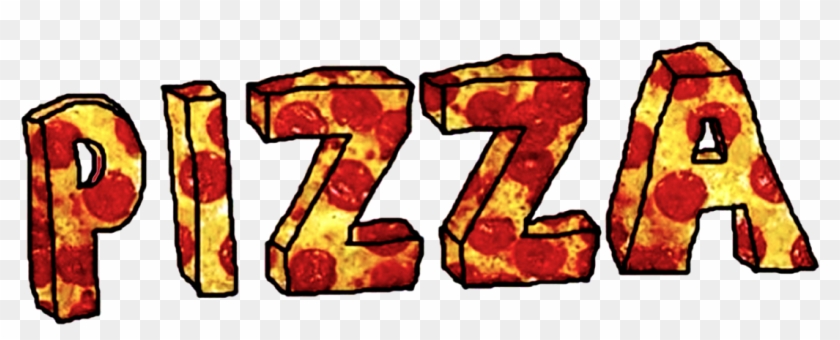 Tumblr Clipart Pizza - Letras De Pizza Png #1329714