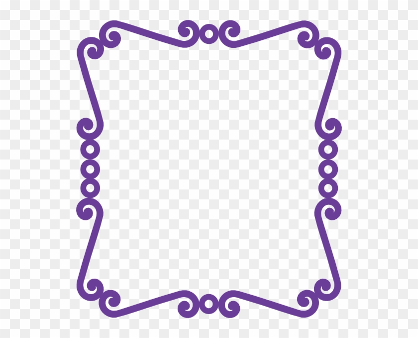 Purple Border Clip Art #1329717