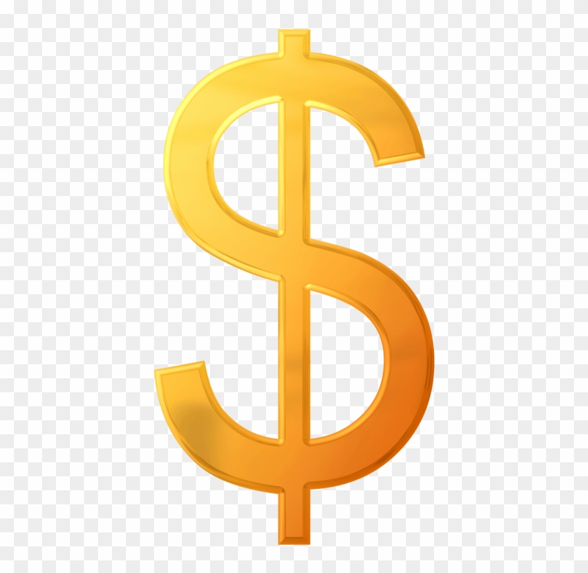 Free Png Dollar Sign Png Images Transparent - Gold Dollar Sign Png #1329718