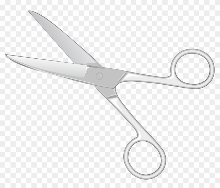 Big Image - Metal Scissors Clipart #1329734