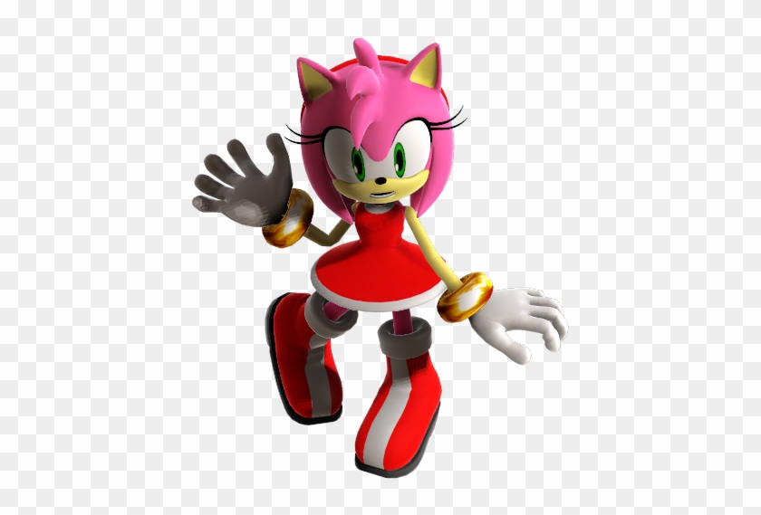[mmd] Amy Rose By Yelenbrownraccoon - Mmd Amy Rose Model #1329881