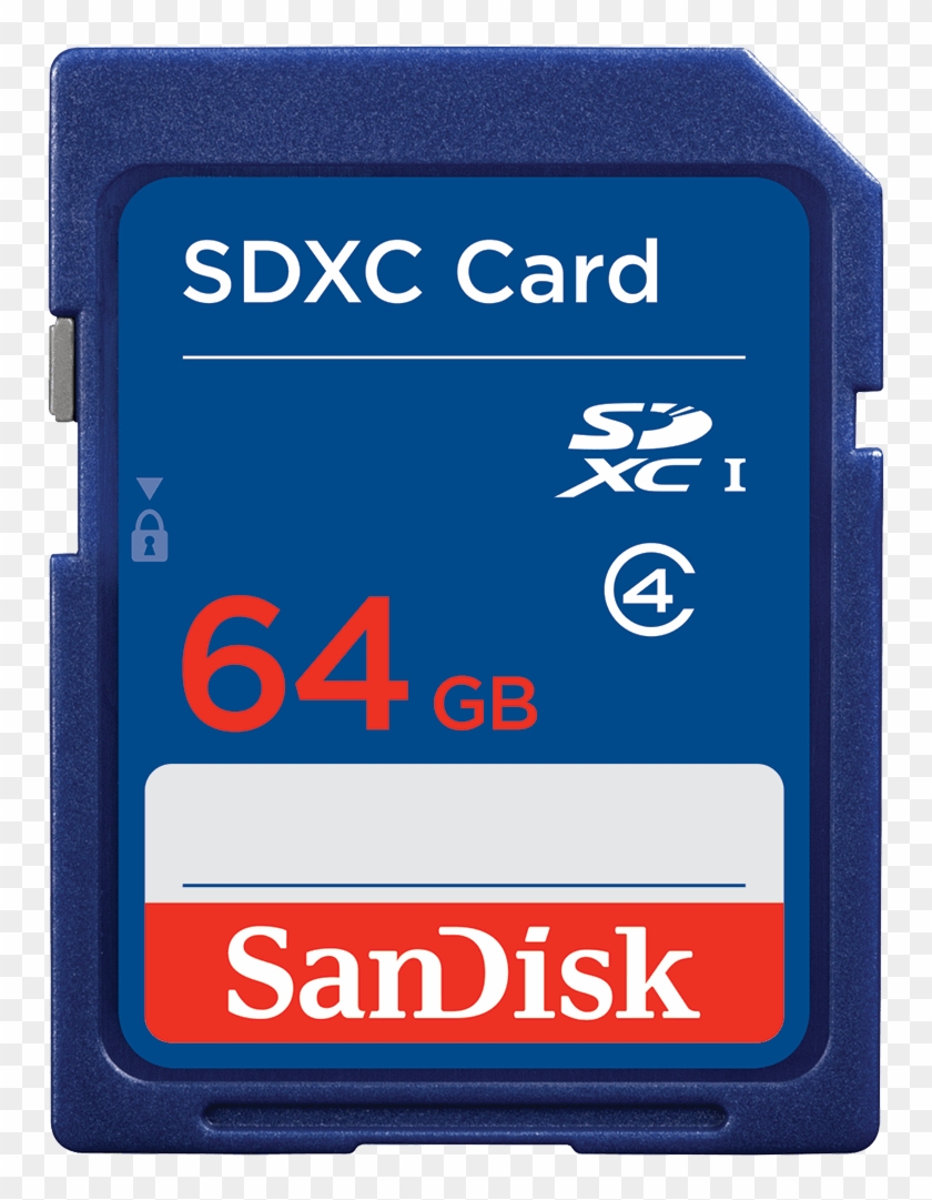 Sandisk 64gb Class 4 Sdxc Secure Digital Memory Card - Sandisk Sdhc Card 32gb #1330024