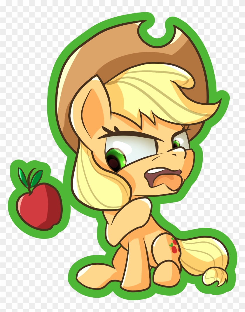 Apple, Applejack, Artist - Cartoon #1330055