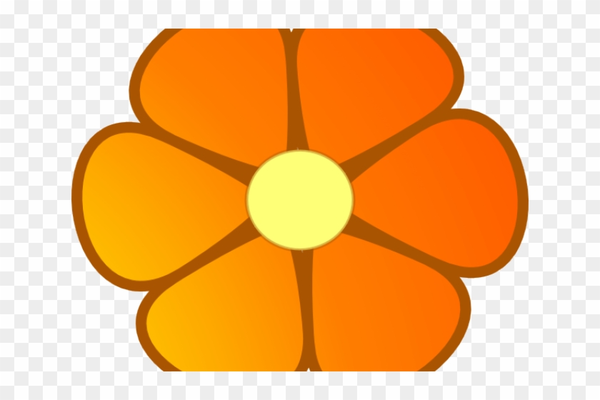 Orange Flower Clipart Orange Blossom - Flower #1330083