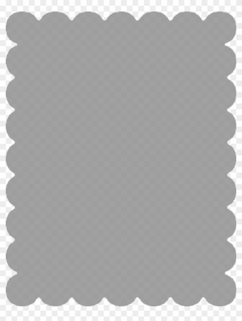 Scalloped Rectangle Svg