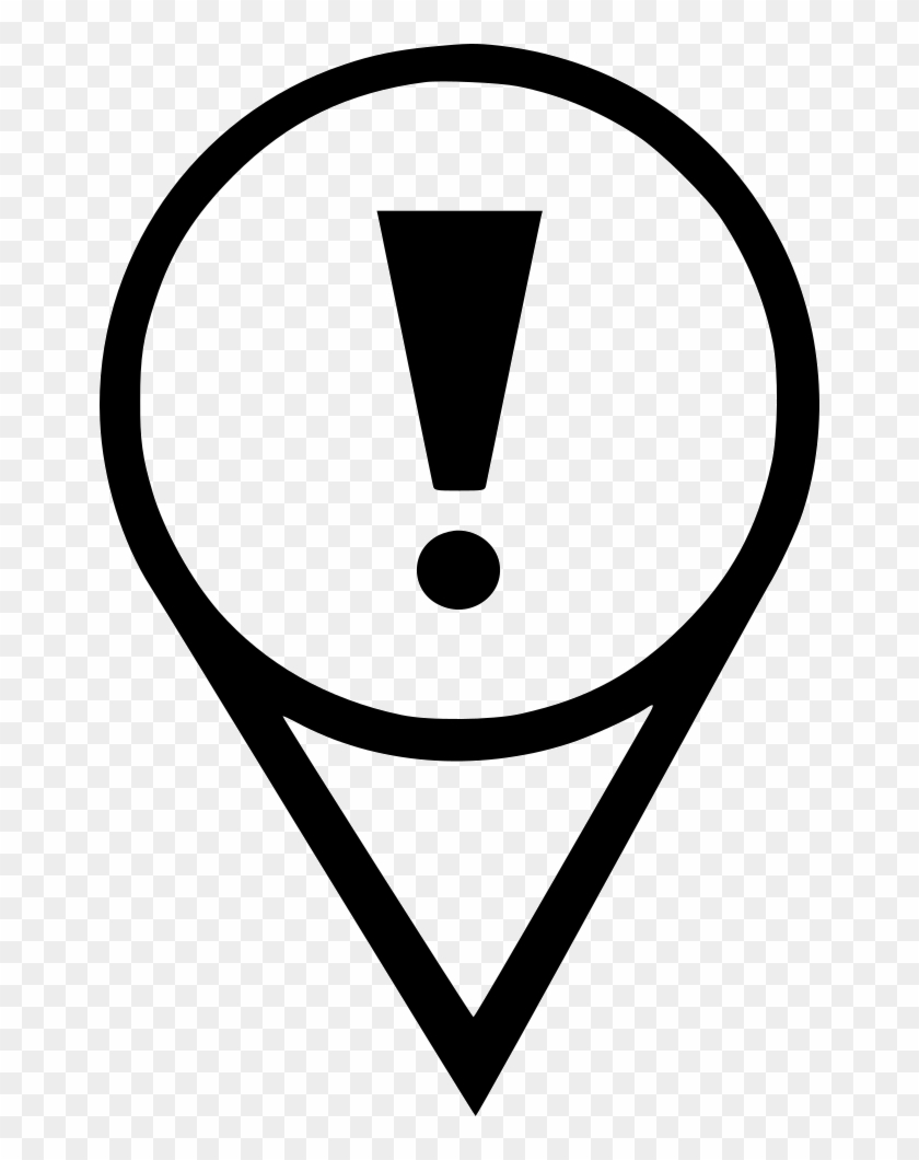 Attention Warning Poi Pointer Navigation Comments - Simbolo Del Voltimetro #1330224