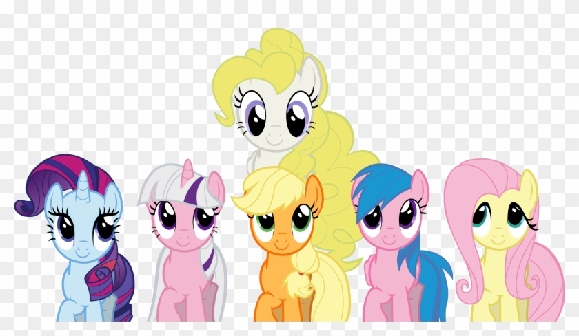 Smile Parade With The Mane 6 Sparkler, Twilight, Aj, - Mlp Generation Mane 6 #1330322