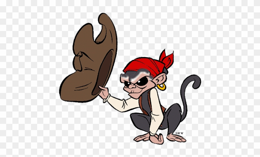 Pirate Monkey Clipart - Pirates Of The Caribbean Clip Art #1330421