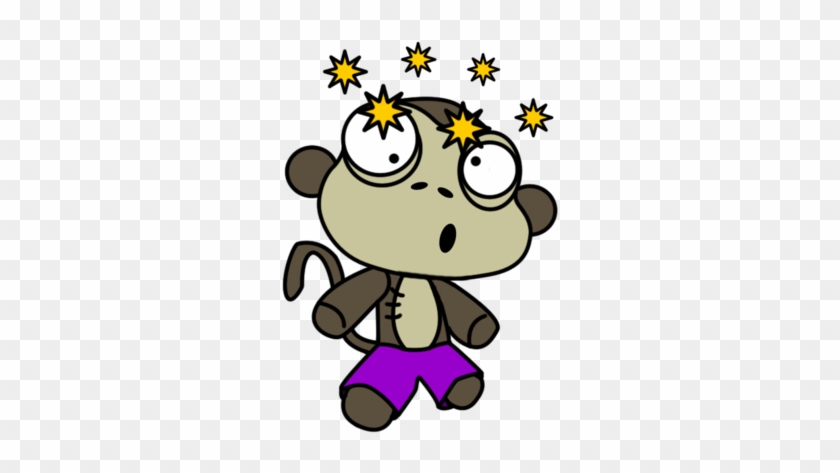 Monkey Clipart Dizzy - Clip Art #1330423