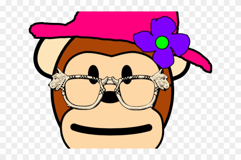 Monkey Clipart Grandma - Monkey Clip Art #1330432