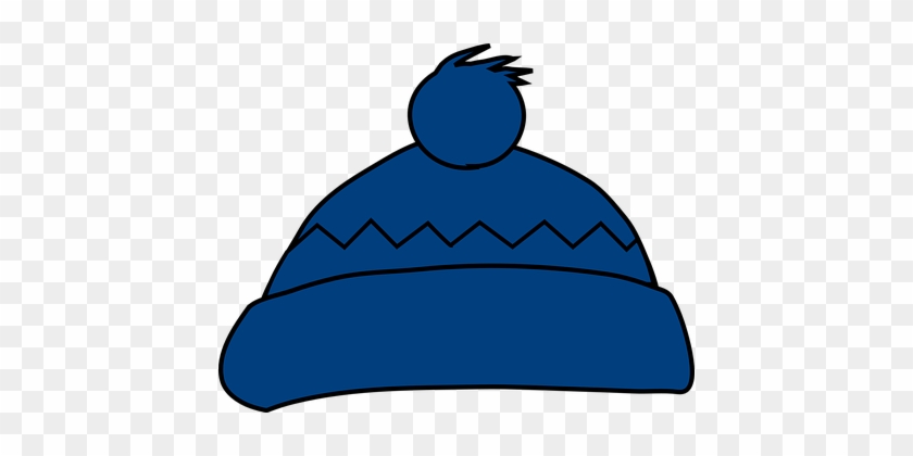 Deep Blue Peaked Cap, Navy Blue, Blue, Peaked Cap Png - Blue Hat Clipart #1330600